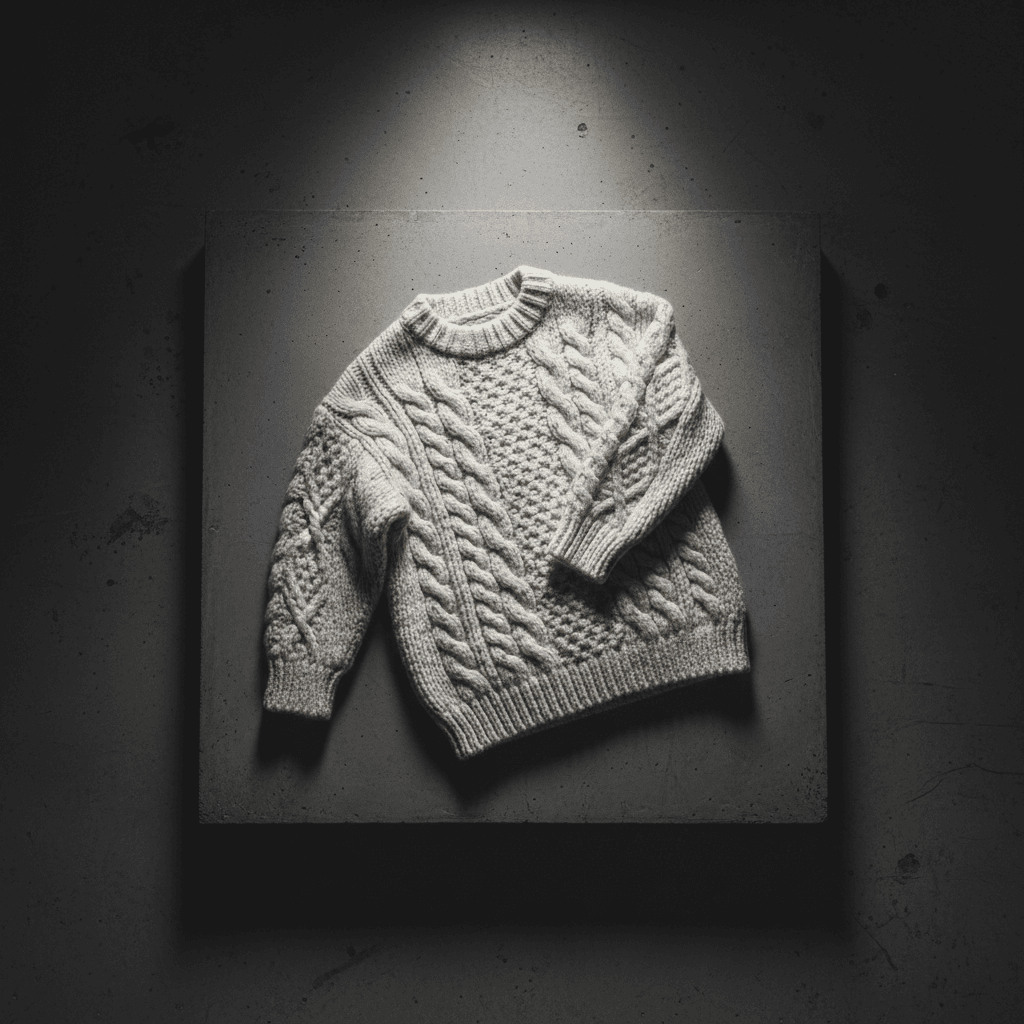Premium knit sweater styling
