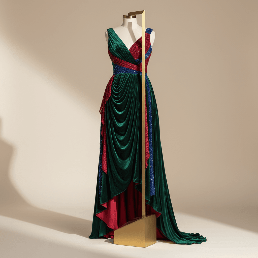 Evening wear collection piece